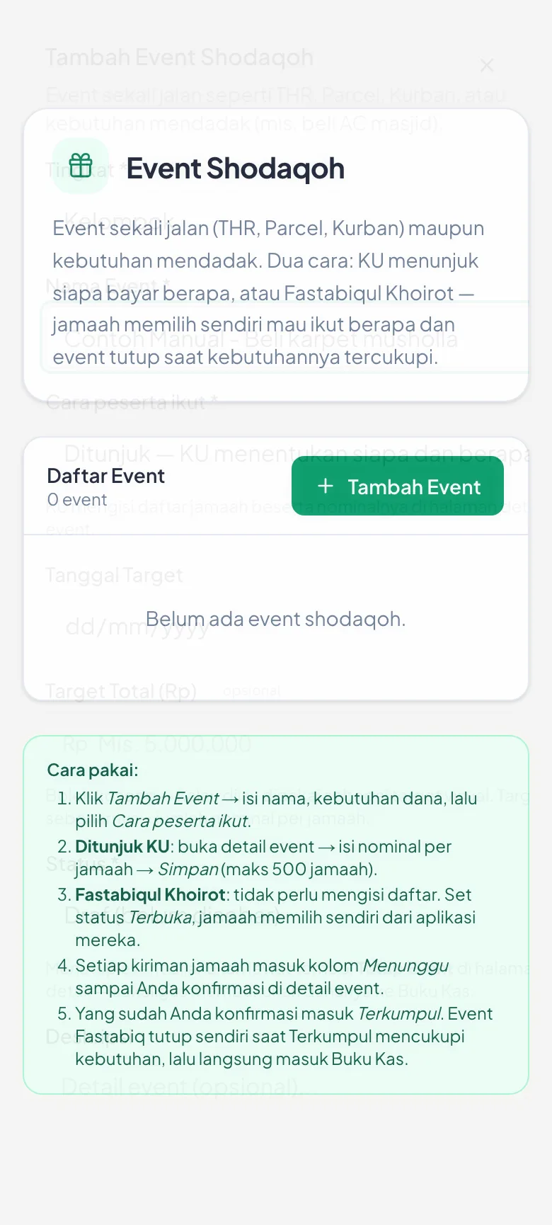Cara peserta ikut menentukan siapa yang mengisi nominalnya nanti.