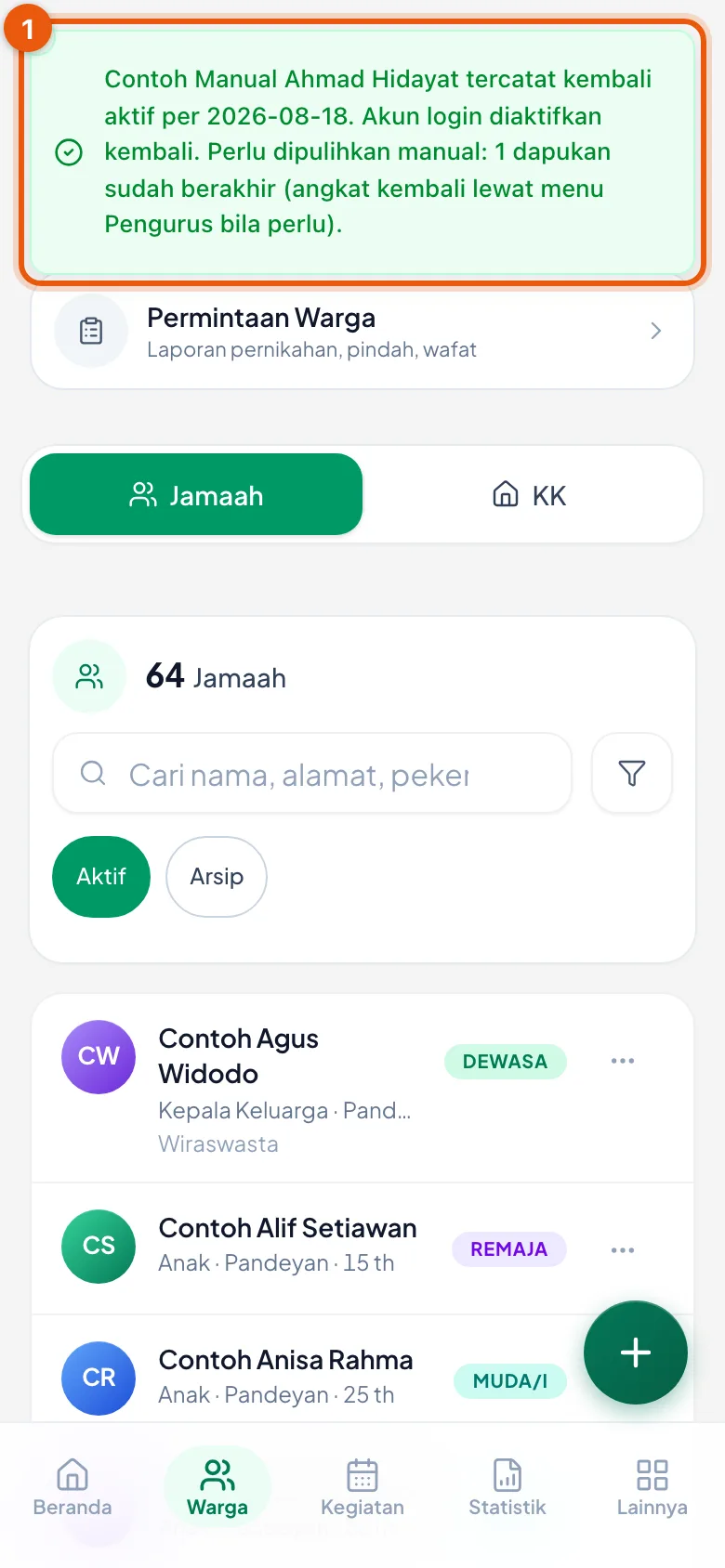 Kalimat terakhir menyebutkan sisa yang harus dikerjakan tangan sendiri, lengkap dengan menu tempat mengerjakannya.